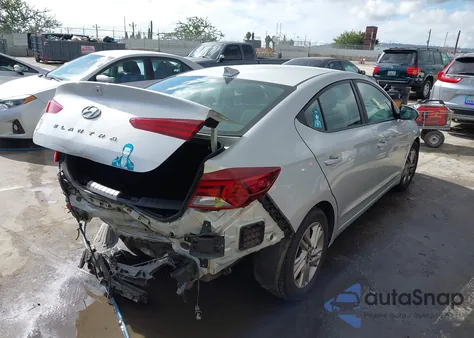 2019 Hyundai Elantra Sel from USA, damaged, VIN 5NPD84LF8KH424033